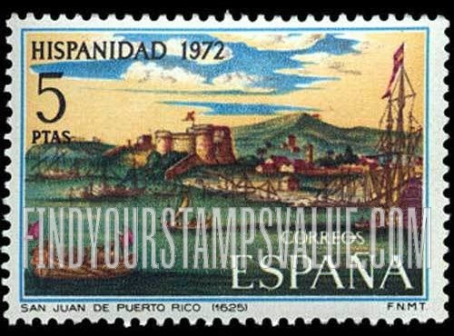 FindYourStampsValue: San Juan, 1625