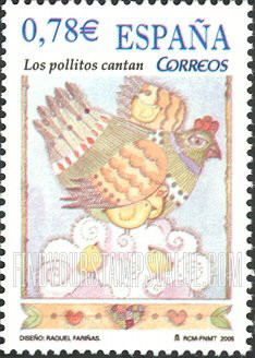 FindYourStampsValue: Children’s Songs and Stories: Los Pollitos Cantan