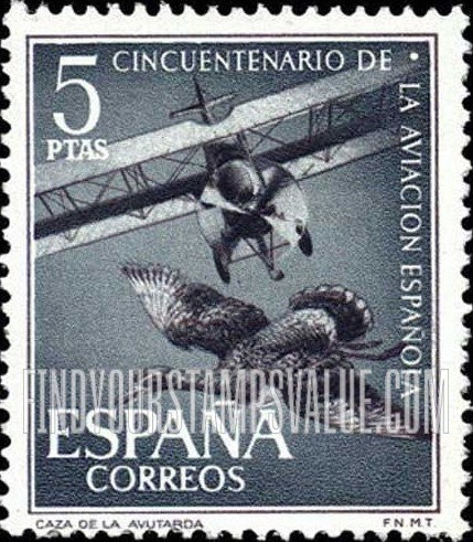 FindYourStampsValue: Bustard hunt by plane