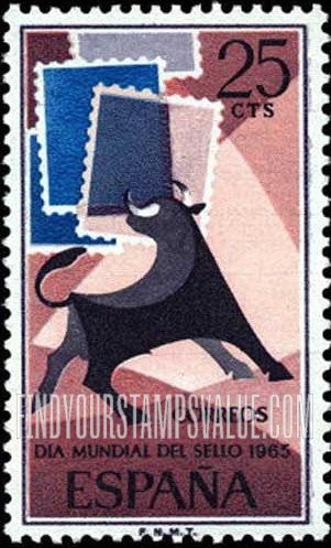 FindYourStampsValue: Bull and Symbolic Stamps