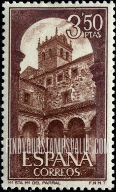 FindYourStampsValue: Monastery, inside view
