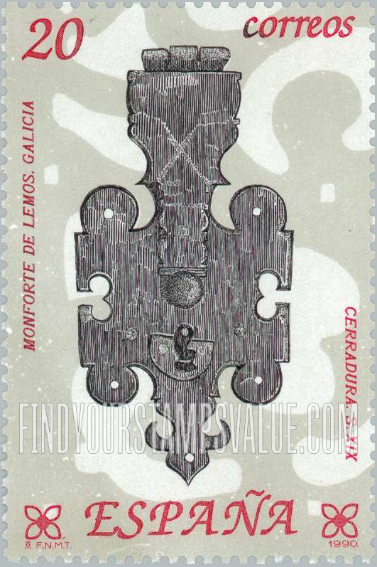 FindYourStampsValue: Wrought Iron: 19th Century lock