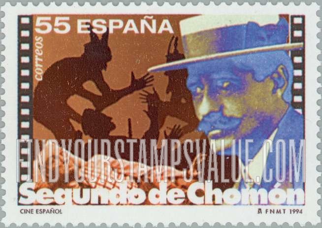 FindYourStampsValue: Spanish Film Industry: Segundo de Chomon (1871-1929), film pioneer