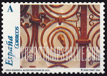 FindYourStampsValue: Roman Art of Jaca: Grate