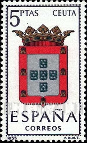 FindYourStampsValue: Provincial Arms Issue: Ceuta
