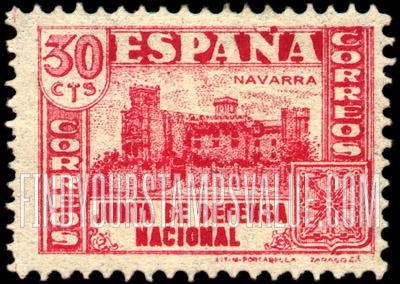 FindYourStampsValue: Xavier Castle, Navarre