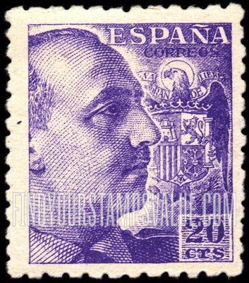 FindYourStampsValue: Gen. Francisco Franco