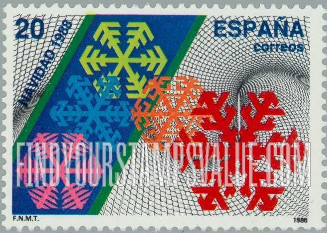 FindYourStampsValue: Christmas: Snowflakes