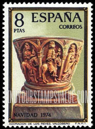 FindYourStampsValue: Adoration of the Kings, Valcobero Church