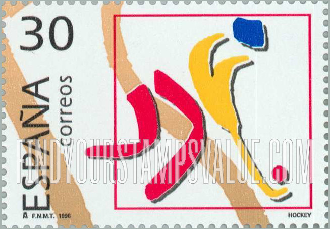 FindYourStampsValue: Olympic Venue Type of 1994: Field hockey