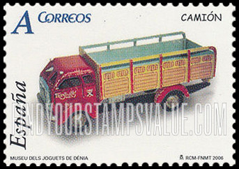 FindYourStampsValue: Toys: Toy truck