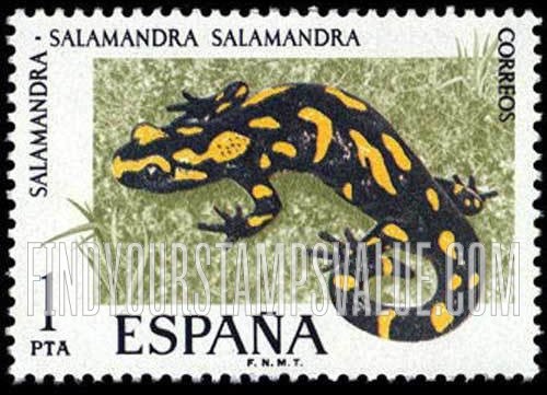 FindYourStampsValue: Salamander