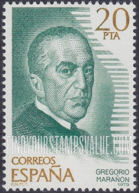 FindYourStampsValue: Gregorio Marañon