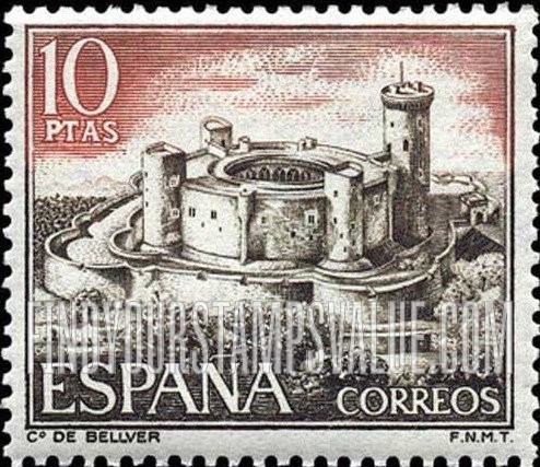 FindYourStampsValue: Castles: Bellver