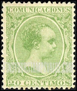 FindYourStampsValue: King Alfonso XIII