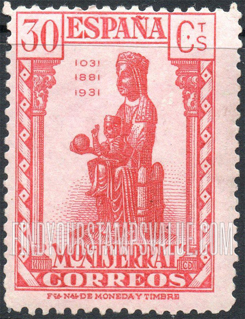 FindYourStampsValue: “Black Virgin”