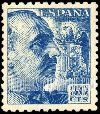 FindYourStampsValue: Gen. Francisco Franco