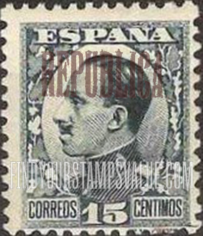 FindYourStampsValue: First Barcelona Issue: King Alfonso XIII