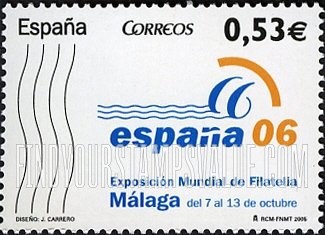 FindYourStampsValue: España 2006 World Philatelic Exhibition, Malaga