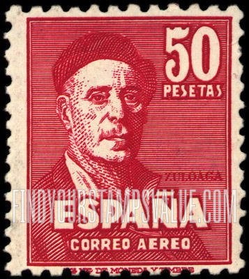 FindYourStampsValue: Air Post: Ignacio Zuloaga