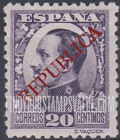 FindYourStampsValue: Second Barcelona Issue: King Alfonso XIII
