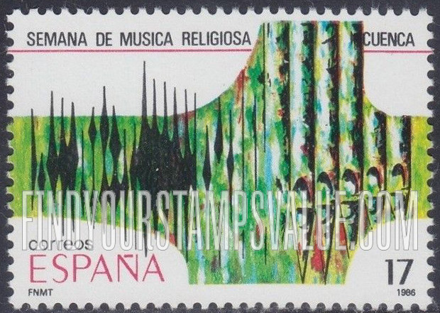 FindYourStampsValue: Festival of Religious Music, Cuenca