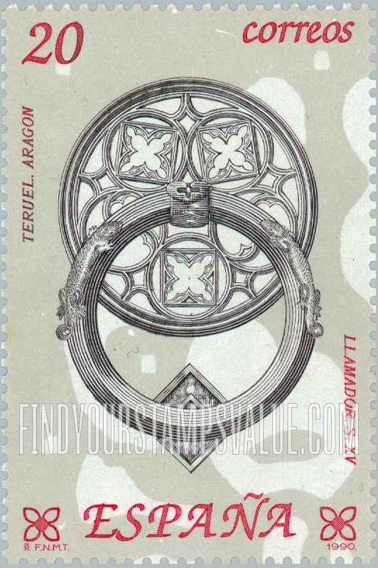 FindYourStampsValue: Wrought Iron: 15th Century door knocker