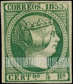 FindYourStampsValue: Kingdom: Isabella II