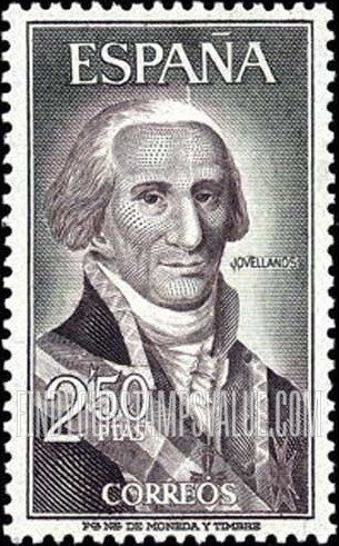 FindYourStampsValue: Gaspar M. Jovellanos (1744-1810)