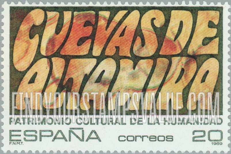 FindYourStampsValue: Sites on the UNESCO World Heritage List: Altamira Caverns
