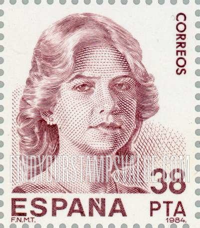 FindYourStampsValue: Espana β84 (Spanish Royal Family): Cristina de Borbon