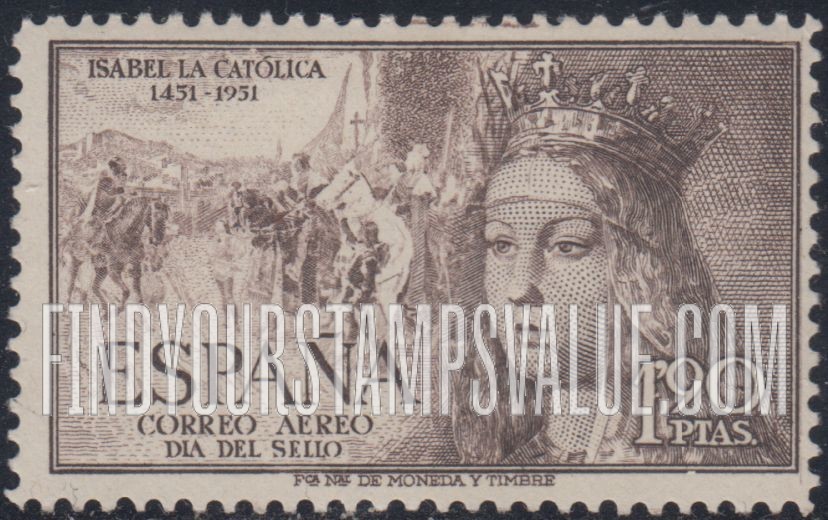 FindYourStampsValue: Air Post: Isabella I