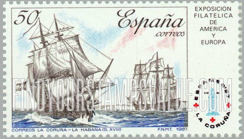 FindYourStampsValue: ESPAMER β87: West Indies packets