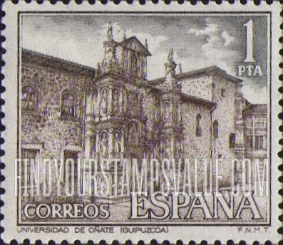 FindYourStampsValue: Oñate University, Guipuzcoa