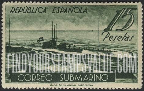 FindYourStampsValue: Submarine