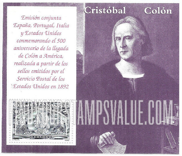 FindYourStampsValue: Voyages of Columbus: Columbus