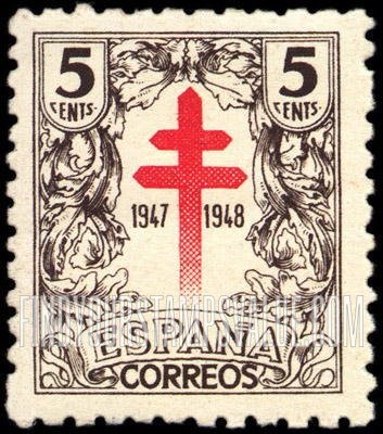 FindYourStampsValue: Postal Tax: Tuberculosis Fund, Lorraine Cross