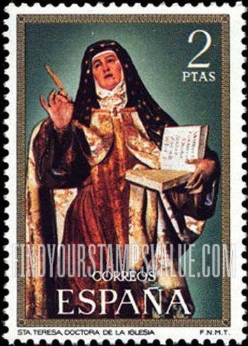 FindYourStampsValue: St. Teresa of Avila