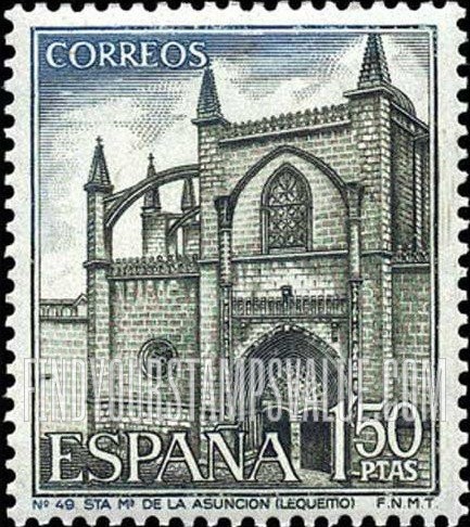 FindYourStampsValue: Tourism: St. Mary of the Assumption, Lequemo