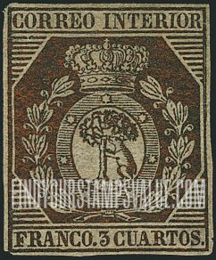 FindYourStampsValue: Kingdom: Arms of Madrid