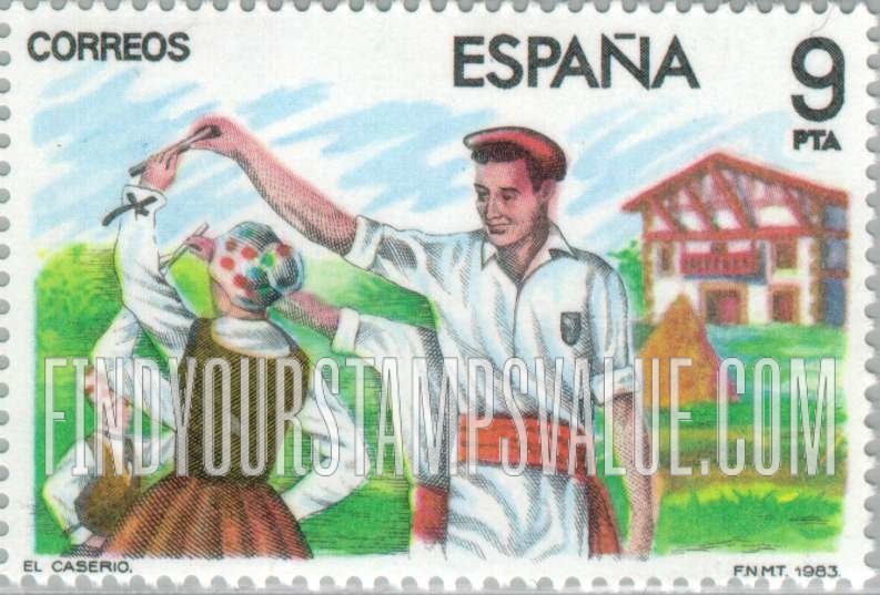 FindYourStampsValue: Scene from El Caserio
