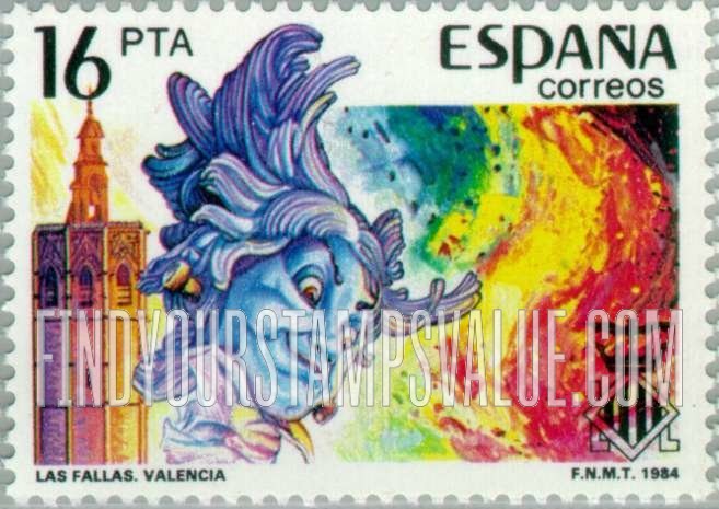 FindYourStampsValue: Carnivals: Valencia Fallas