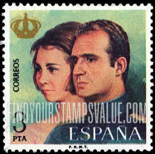 FindYourStampsValue: Queen Sofia and King