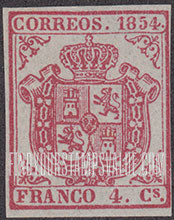FindYourStampsValue: Kingdom: Coat of Arms of Spain