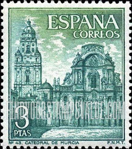 FindYourStampsValue: Tourism: Murcia Cathedral