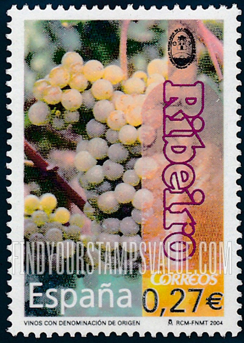 FindYourStampsValue: Ribeiro Wine Grapes
