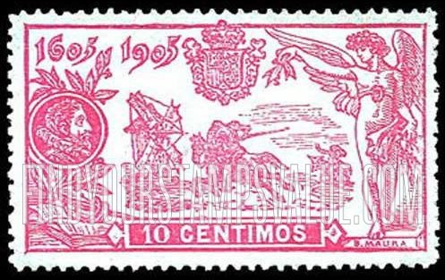 FindYourStampsValue: Don Quixote attacks windmill