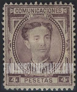 FindYourStampsValue: Kingdom: King Alfonso XII