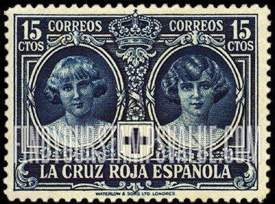 FindYourStampsValue: Semi-Postal: Red Cross, Princesses María Cristina and Beatrice