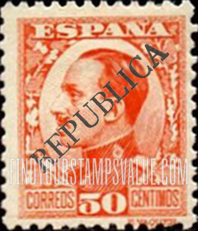 FindYourStampsValue: Second Barcelona Issue: King Alfonso XIII